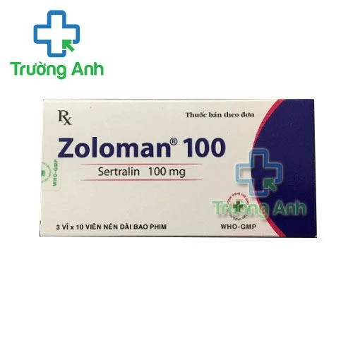 Thuốc Zoloman 100Mg - Hộp 3 vỉ x 10 viên
