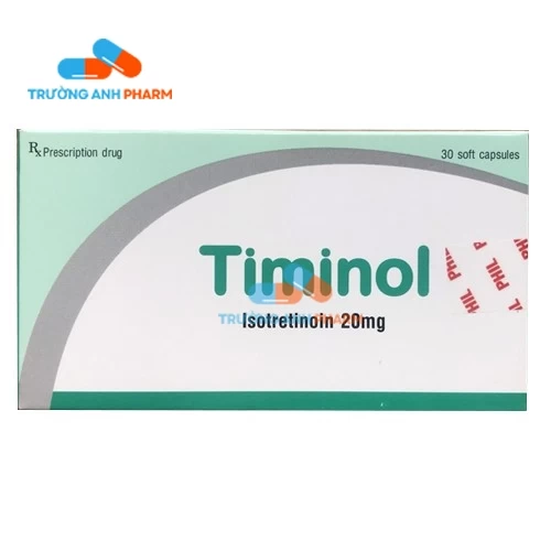 Thuốc Timinol 20Mg -   Hộp 3 vỉ x 10 viên