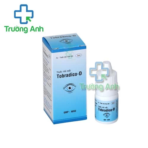 Tobradico D DK Pharma - Thuốc điều trị nhiễm khuẩn mắt