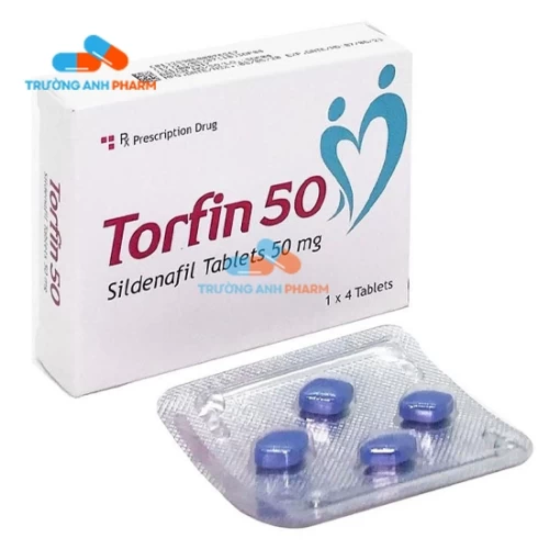 Thuốc Torfin 50Mg - Hộp 1 vỉ x 4 viên