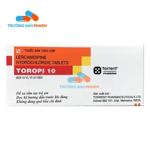 Thuốc Toropi 10 Mg - Hộp 10 vỉ x 10 viên