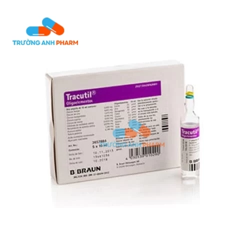 Tracutil B.Braun - Bổ sung các chất dinh dưỡng cho cơ thể