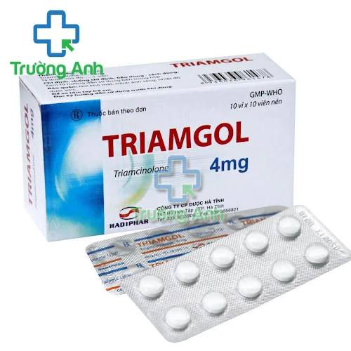 Triamgol 4mg  - Thuốc điều trị viêm khớp hiệu quả của Hadipharm