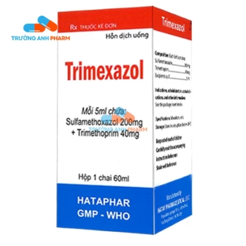 Trimexazol (lọ 60ml) Hatapharm - Thuốc uống điều trị nhiễm khuẩn hiệu quả
