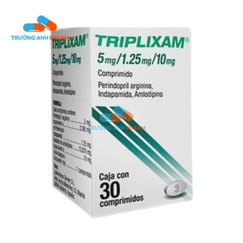 Thuốc Triplixam 5Mg/1.25Mg/5Mg - Hộp 1 lọ 30 viên