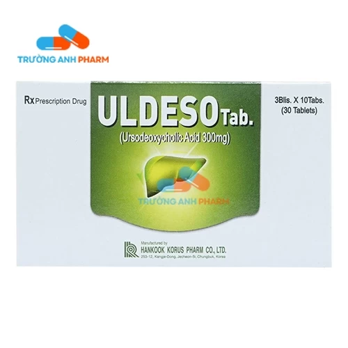 Thuốc Uldeso 300Mg - Hộp 3 vỉ x 10 viên