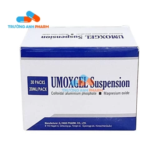 Thuốc Umoxgel Suspension - Hộp 30 gói x 20ml