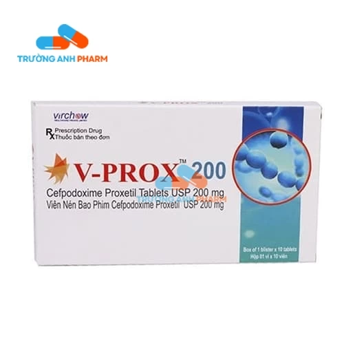 V-Prox 200 Zim Lab - Thuốc điều trị nhiễm khuẩn hiệu quả cao