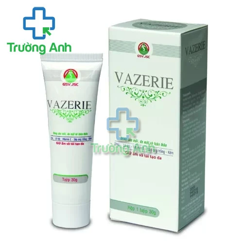 Vazerie 30g - Kem ngăn ngừa hăm da, dưỡng ẩm và làm dịu mát da