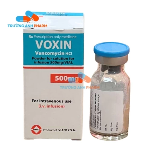 Voxin 500mg Vianex - Thuốc điều trị các bệnh viêm nhiễm mức độ nặng