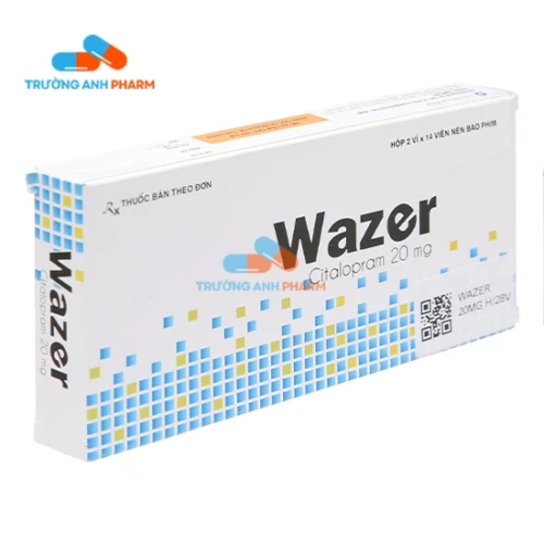 Thuốc Wazer 20Mg - Hộp 2 vỉ x 14 viên