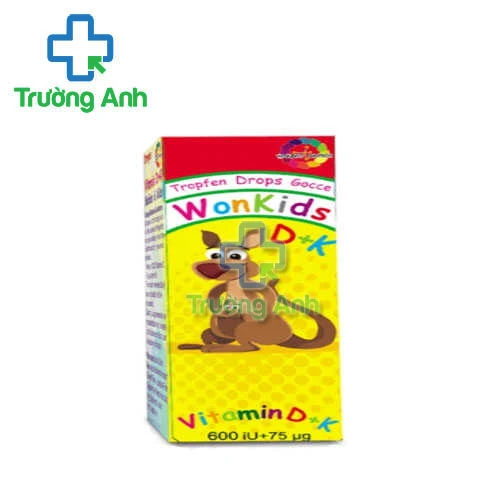 WonKids D+K Alphacaps - Bổ sung vitamin D2 và K3 của Đức