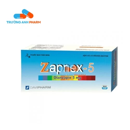 Thuốc Zapnex 5Mg - Hộp 6 vỉ x 10 viên.