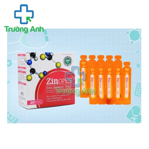 Zinopen Vgas Pharma - Sản phẩm bổ sung Lysine và khoáng chất cho trẻ