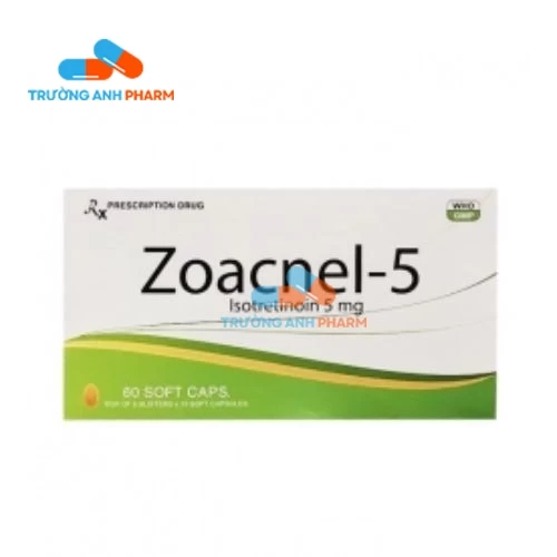 Thuốc Zoacnel-5 Mg - Hộp 3 vỉ x 10 viên