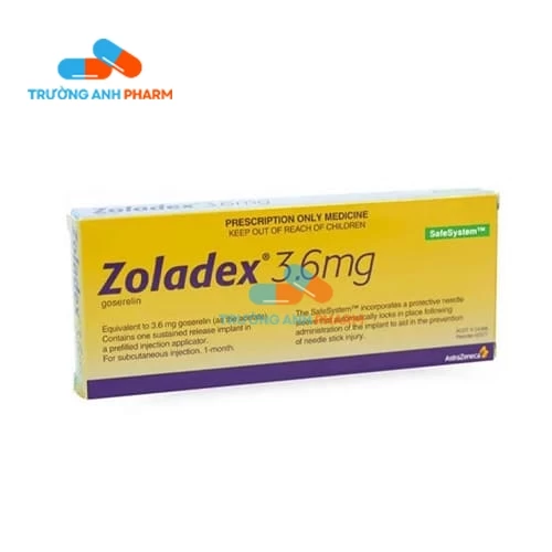 Zoladex 3,6mg AstraZeneca - Thuốc điều trị ung thư của Anh