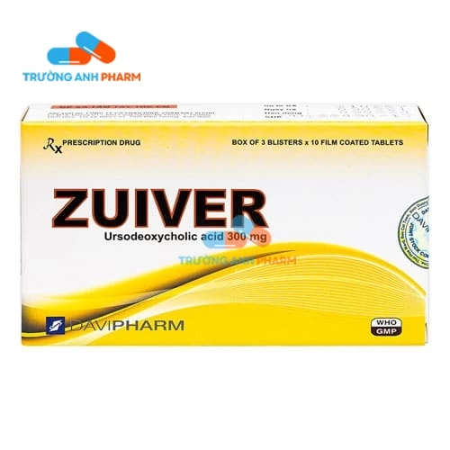 Thuốc Zuiver 300Mg - Hộp 3 vỉ (PVC-nhôm) x 10 viên