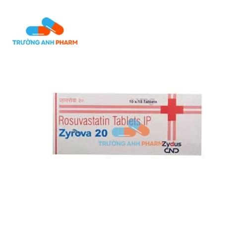 Thuốc Zyrova 10 Mg - Hộp 10 vỉ x 10 viên