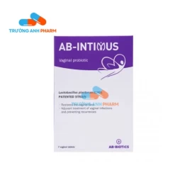 Viên Đặt Âm Đạo Ab-Intimus -  Hộp 7 viên nén đặt âm đạo