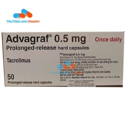 Thuốc Advagraf 0.5Mg - Hộp 5 vỉ x10 viên