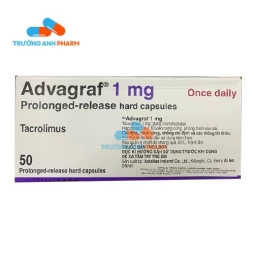 Thuốc Advagraf 1Mg -  50 viên/hộp