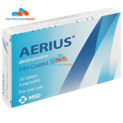 Thuốc Aerius - Hộp 1 vỉ x 10 viên