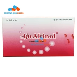 Thuốc Aju Akinol 10Mg - Hộp 3 vỉ x 10 viên