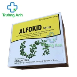 Alforkid Syrup - Hộp 20 túi x 5 ml