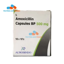 Amoxicillin Capsules BP 500mg Aurobindo - Thuốc chống nhiễm khuẩn