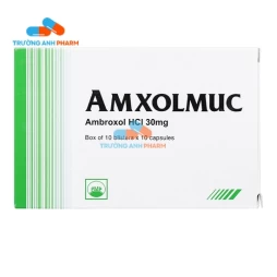 Amxolmuc 30mg Pymepharco - Thuốc điều trị các bệnh cấp và mạn tính ở đường hô hấp