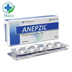 Anepzil 5mg Agimexpharm - Thuốc điều trị suy giảm trí nhớ