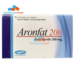 Thuốc Aronfat 200Mg -  Hộp 3 vỉ x 10 viên