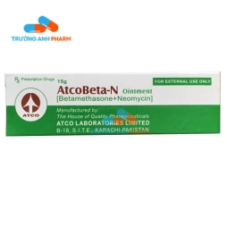 Atcobeta-N Atco - Thuốc điều trị viêm da dạng kem bôi (10 hộp)