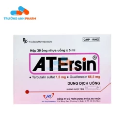 Atersin An Thiên (ống 5ml) - Thuốc long đờm, giảm ho