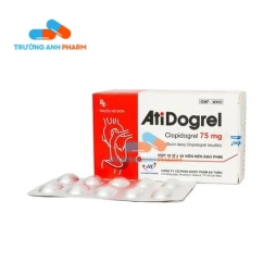 Thuốc Atidogrel 75Mg - Hộp 10 vỉ x 10 viên