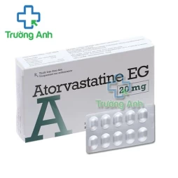 Atorvastatine EG 20mg Pymepharco - Thuốc hỗ trợ điều trị giảm cholesterol toàn phần