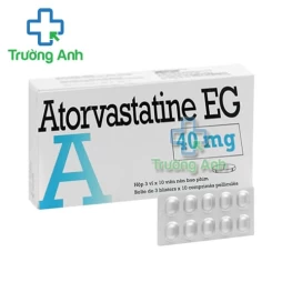 Atorvastatine EG 40mg Pymepharco - Thuốc làm giảm cholesterol toàn phần
