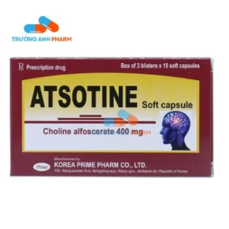 Thuốc Atsotine 400Mg - Hộp 30  viên