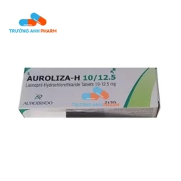 Auroliza-H 10/12.5 Aurobindo - Thuốc điều trị tăng huyết áp