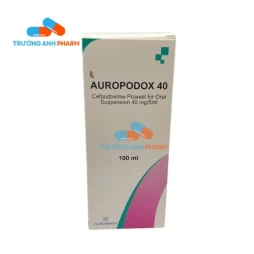 Auropodox 40 Aurobindo - Thuốc điều trị nhiễm khuẩn của Ấn Độ