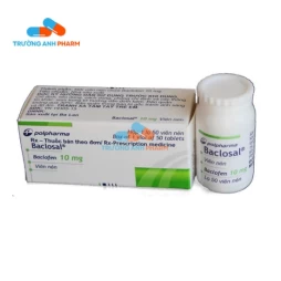 Thuốc Baclosal 10Mg - Hộp 1 Lọ x 50 viên