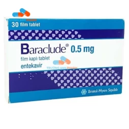 Thuốc Baraclude -   Hộp 3 vỉ x 10 viên   Nhà sản xuất:  Bristol Myers Squibb Company &#8211; MỸ  Mã sản Phẩm: PC2301  Chú ý: Bài viết trên chỉ mang tính chất tham khảo, liều lượng dùng thuốc cụ thể nên theo chỉ định của bác sĩ kê đơn thuốc