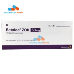 Thuốc Betaloc Zok 50Mg -  AstraZeneca Pharmaceutical Co., Ltd 