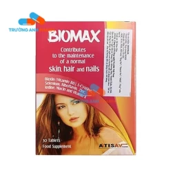 Thực Phẩm Bảo Vệ Sức Khỏe Biomax - Hộp 3 vỉ x 10 viên