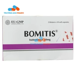 Thuốc Bomitis 20Mg -   Hộp 3 vỉ x 10 viên