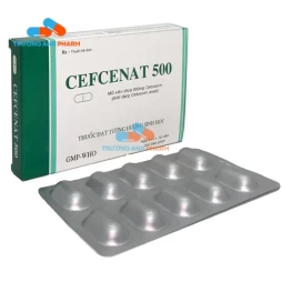 Cefcenat 500 Tipharco - Thuốc điều trị nhiễm khuẩn hiệu quả