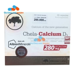 Thực Phẩm Bảo Vệ Sức Khỏe Chela-Calcium D3 - Hộp 30 viên