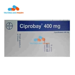 Ciprobay 400mg Bayer - Thuốc điều trị nhiễm khuẩn nhẹ của Đức