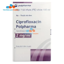 Ciprofloxacin Polpharma 2mg/ml - Thuốc điều trị nhiễm khuẩn