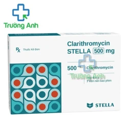 Clarithromycin Stada 500Mg - Hộp 4 vỉ x 7 viên